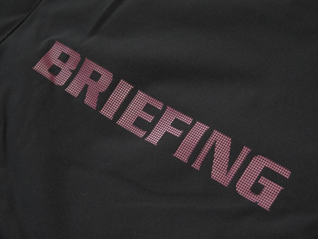 Ⓜブリーフィングゴルフ BRIEFING GOLF ウィンドブルゾン ブラック