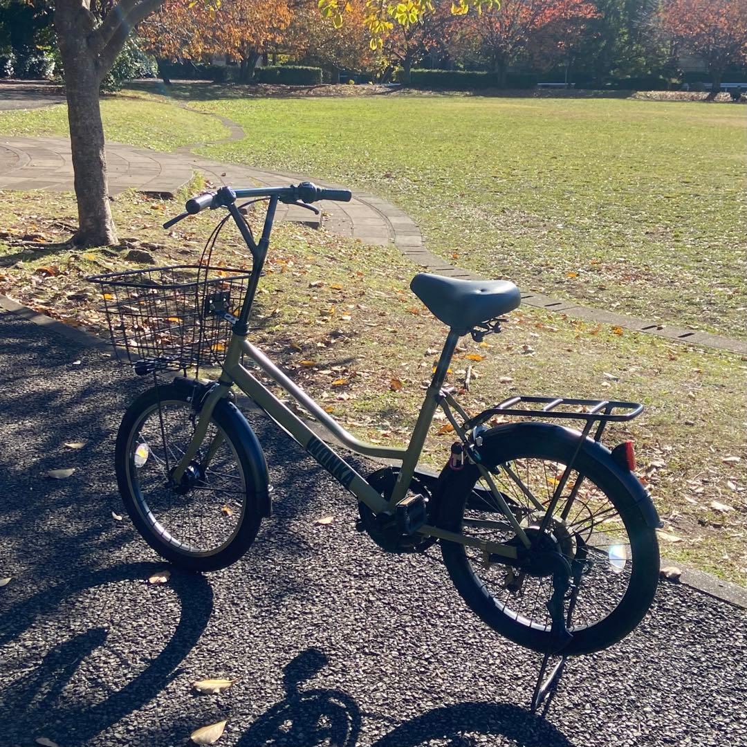 【引き取り限定】WONKA MINI 20インチ ミニベロ 自転車 マットカーキ