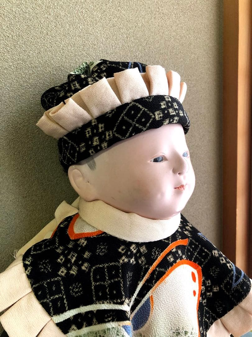 江戸〜明治　抱き人形 市松人形