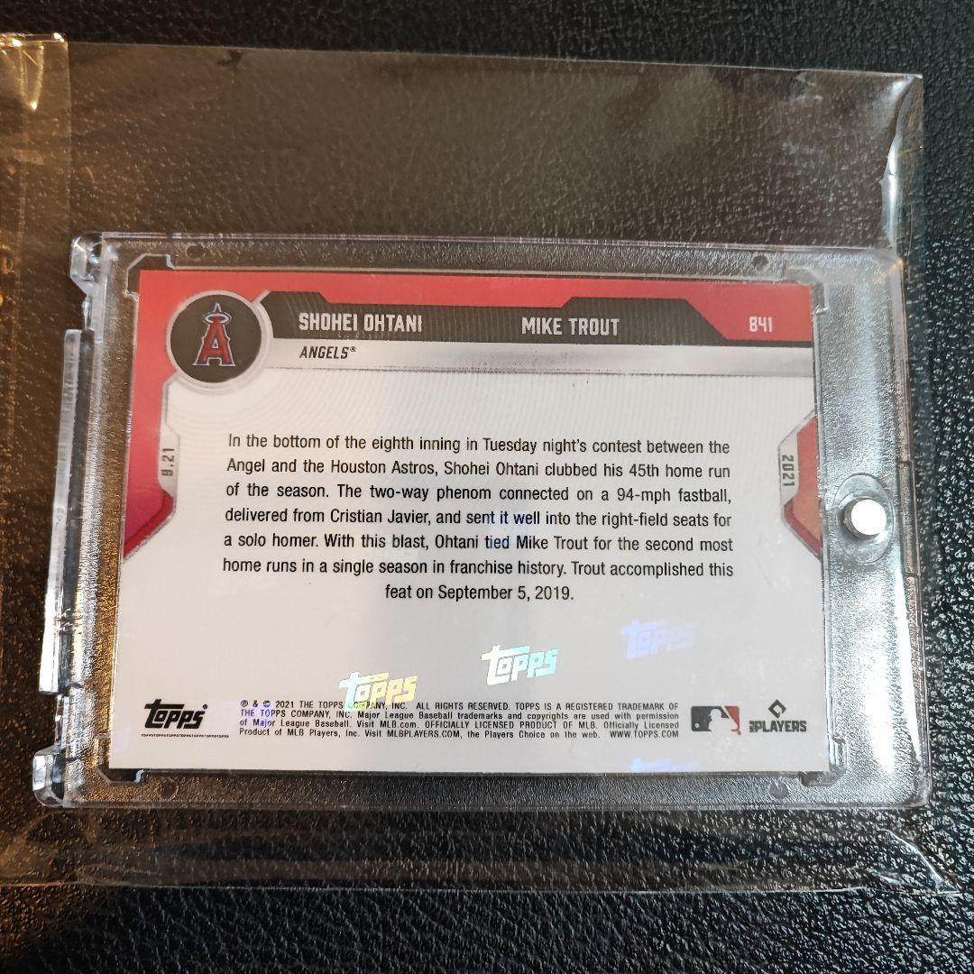 大谷翔平　トラウト　カード　世界限定49枚