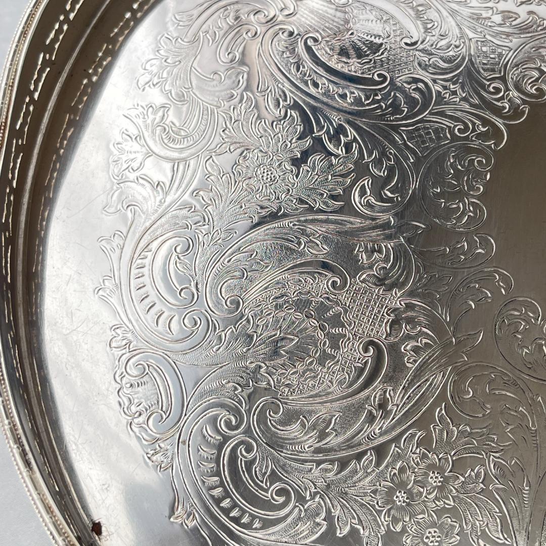 【Mappin & Webb】ギャラリートレー 37cm マッピンアンドウェッブ