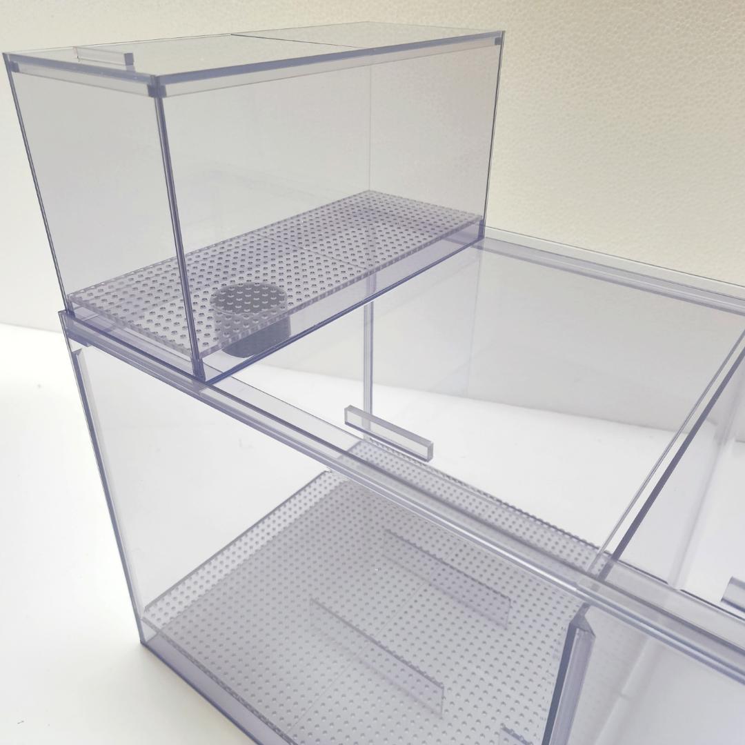 □国産2層式濾過槽□400×250×300h□オーバーフロー水槽用□