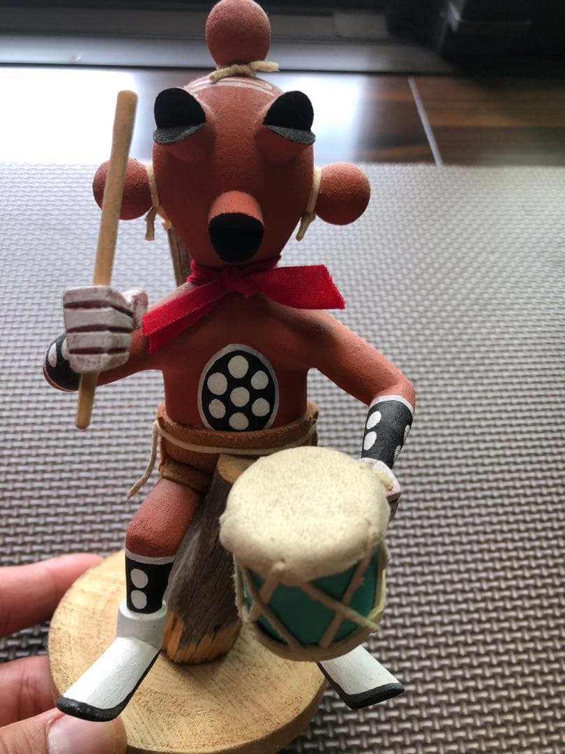 カチナドール　ネイティブアメリカン　ズニ　ナバホ　ホピ