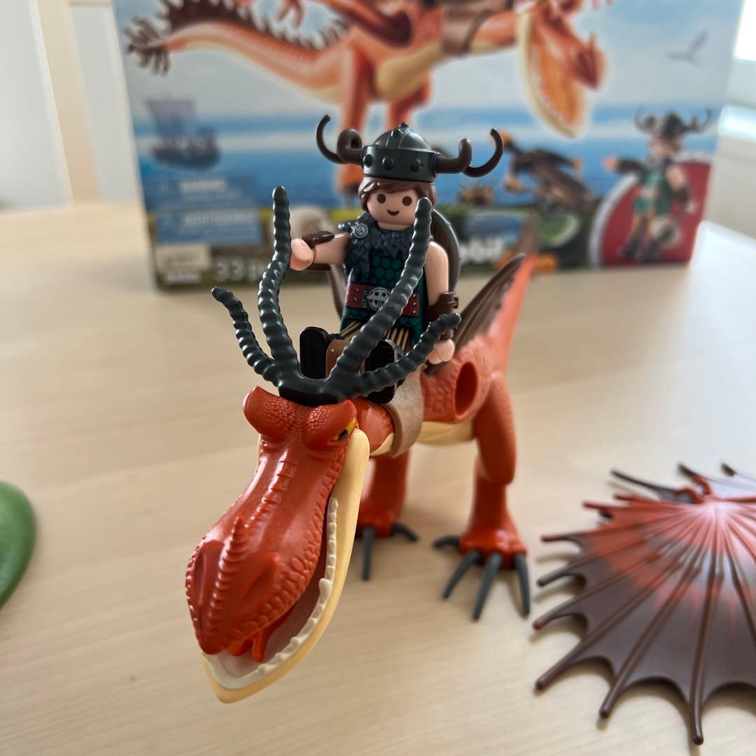 ヒックとドラゴン　プレイモービル　9459 フックファング　スノット　箱あり