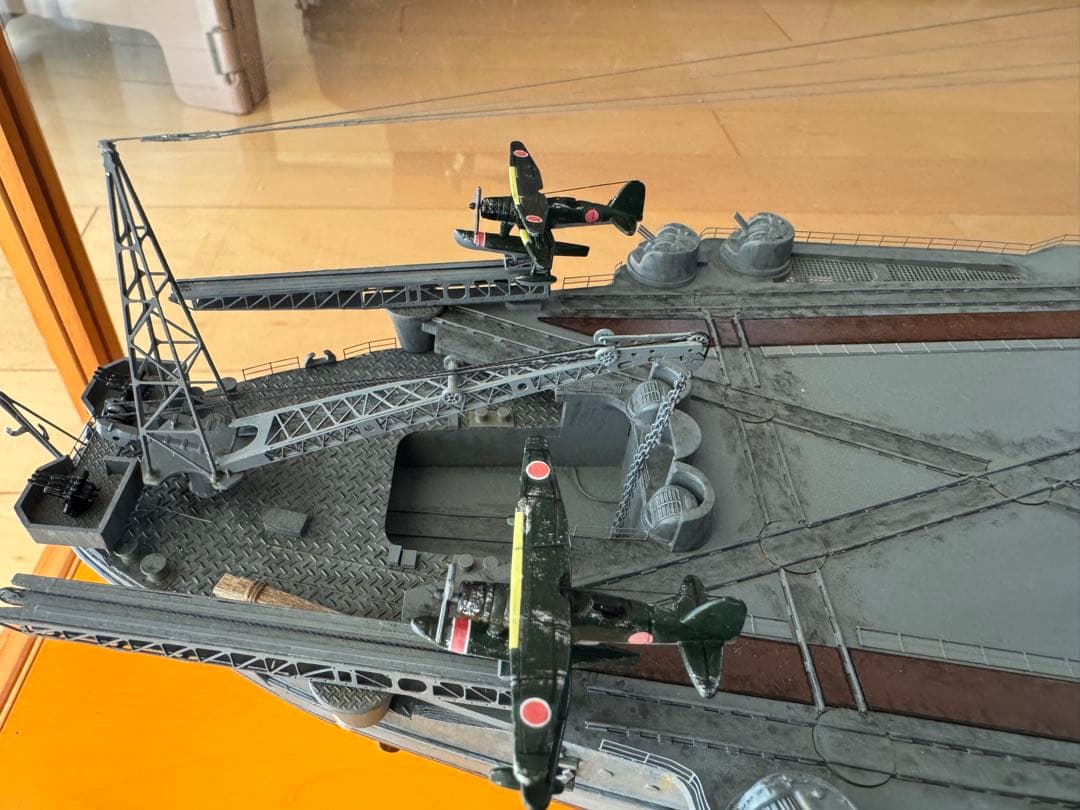 戦艦大和モデル 精密1/250 ディアゴスティーニ完成品　ケース付き　即購入不可