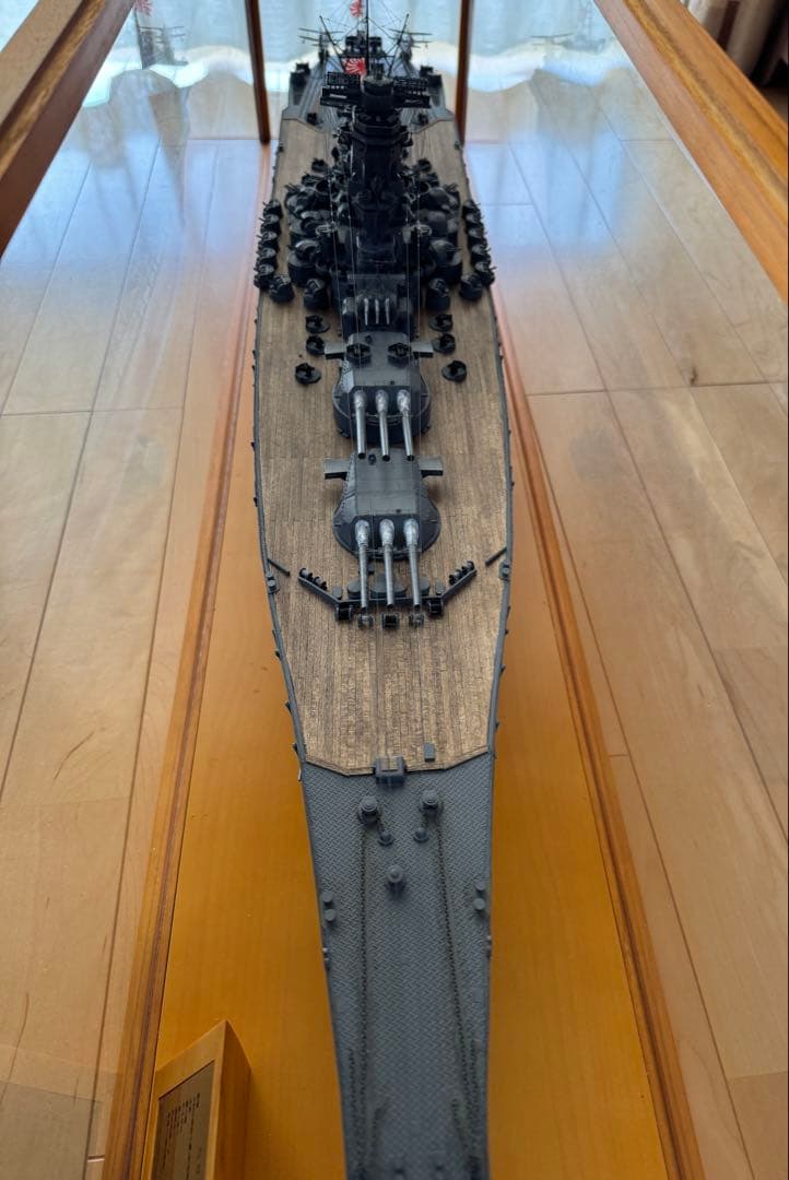 戦艦大和モデル 精密1/250 ディアゴスティーニ完成品　ケース付き　即購入不可