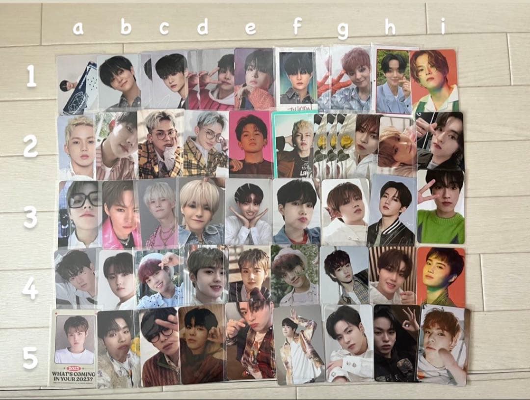 treasure トレカ まとめ売り 100枚以上バラ売り⭕ ジフン アサヒ 等