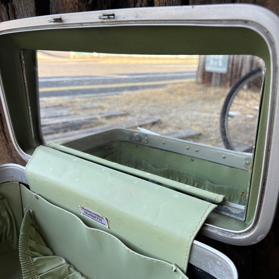 【1960s USA vintage】サムソナイト トレインケース　グリーン