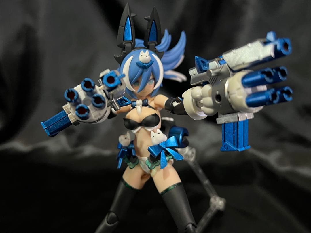 メガミデバイス 【PUNI☆MOFU LANG プニモフ ラン】 美プラ 塗装品