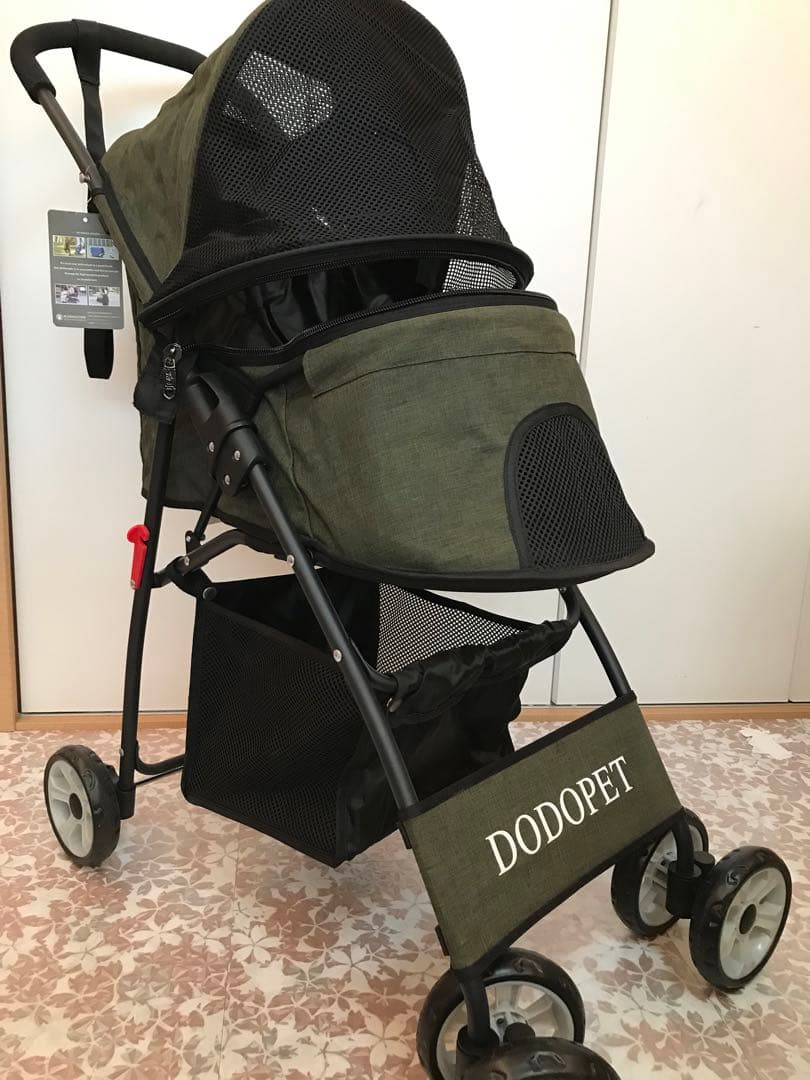 ペットカート 4輪 折りたたみカート 軽量ペットカート 犬 カート ドックカート