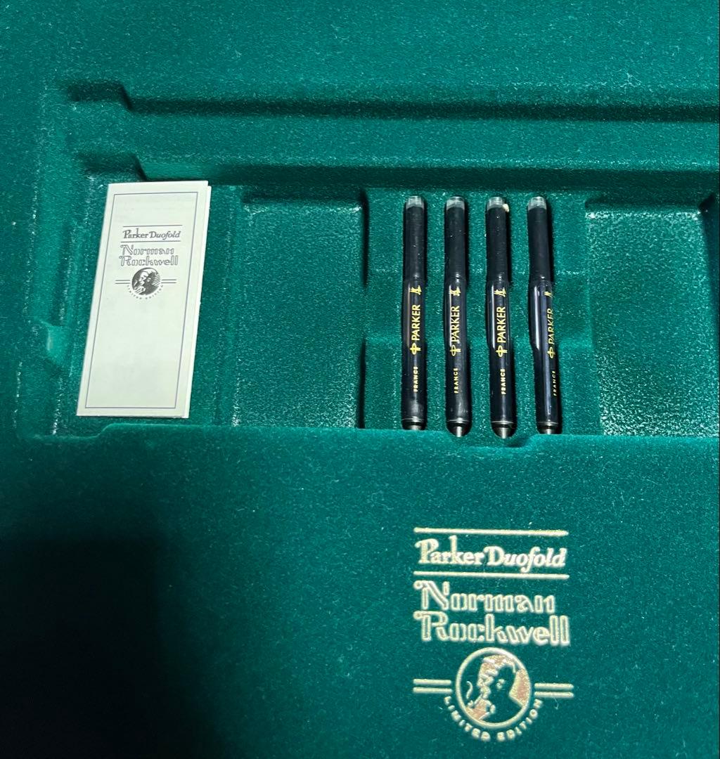 限定万年筆/パーカー/デュオフォールド/新品未使用/18K7g使用