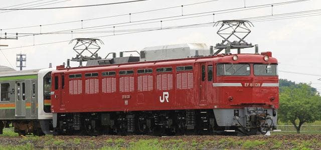 TOMIX 7173 JR EF81形電気機関車(JR東日本仕様・双頭形連結器付
