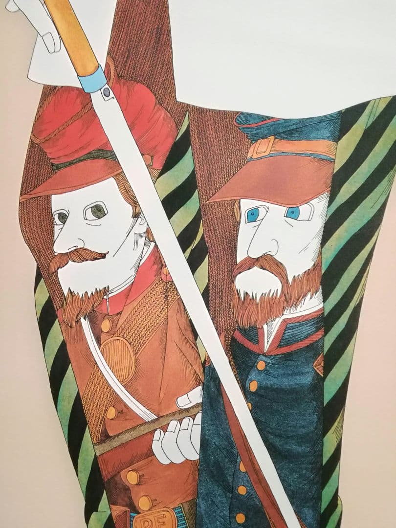 逸品　伊坂芳太良　作品ポスター　作品集成発売記念　絵師　伊坂芳太良展　1983年