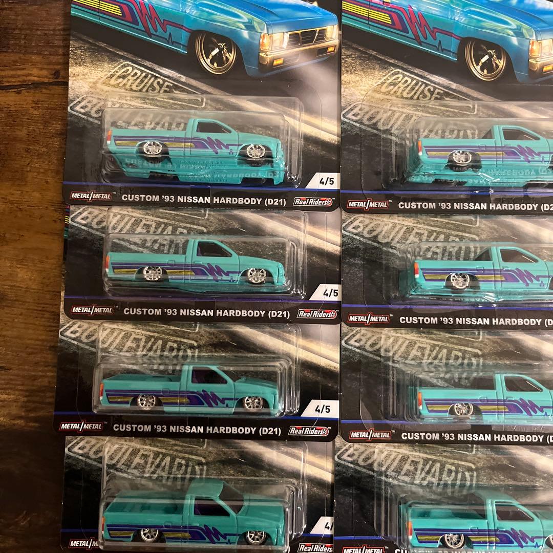 93 ハードボディ　D21 12台セット　ホットウィール　ダットラ