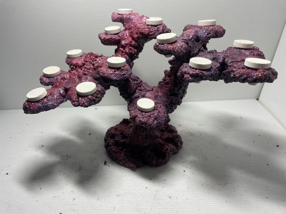 【送料無料】人工ライブロック　PHR31／15穴加工　アク抜き済み安心塗料使用