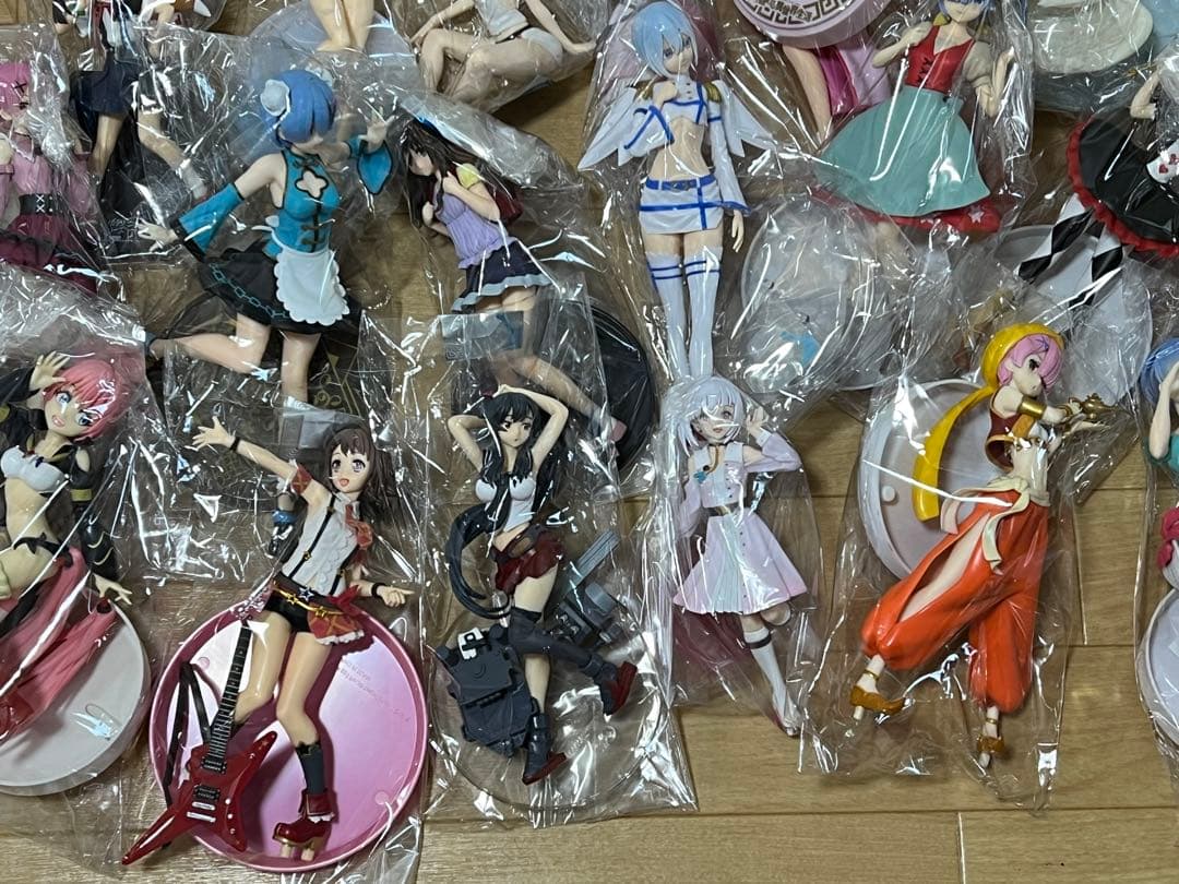 ジャンク品79体 美少女等プライズフィギュア開封品 まとめ売り