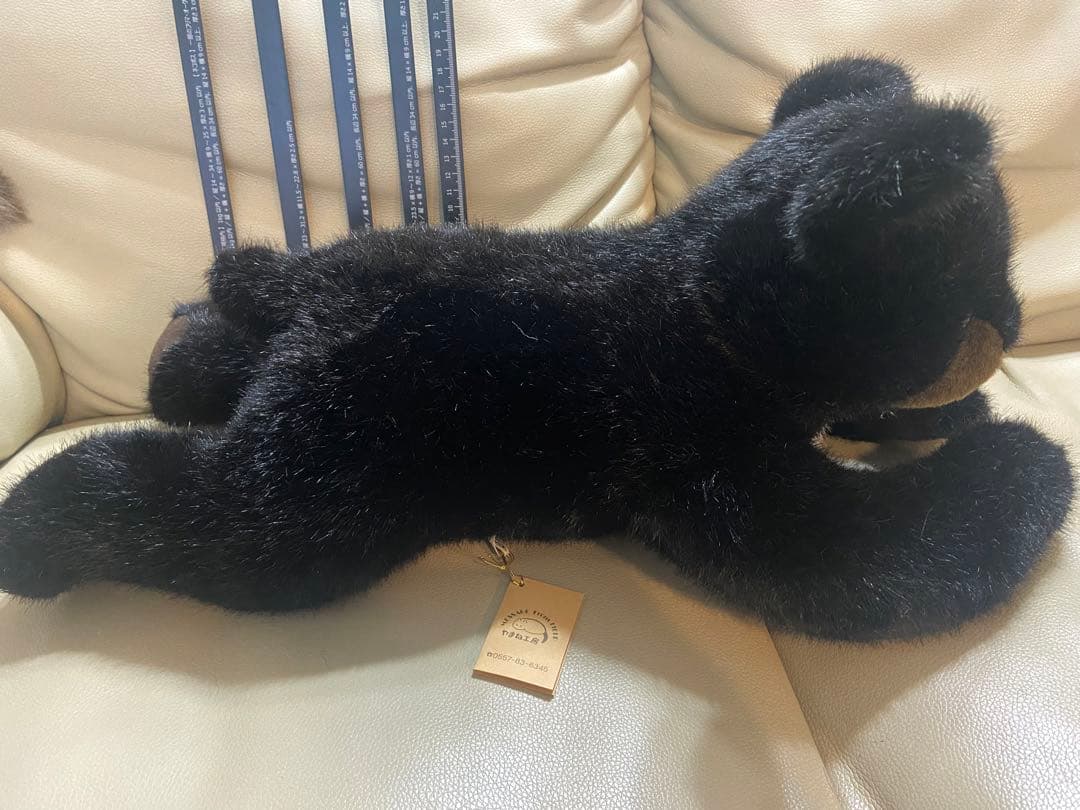 やまね工房 ぬいぐるみ くま テディベア 作家 ハンドメイド ツキノワグマ