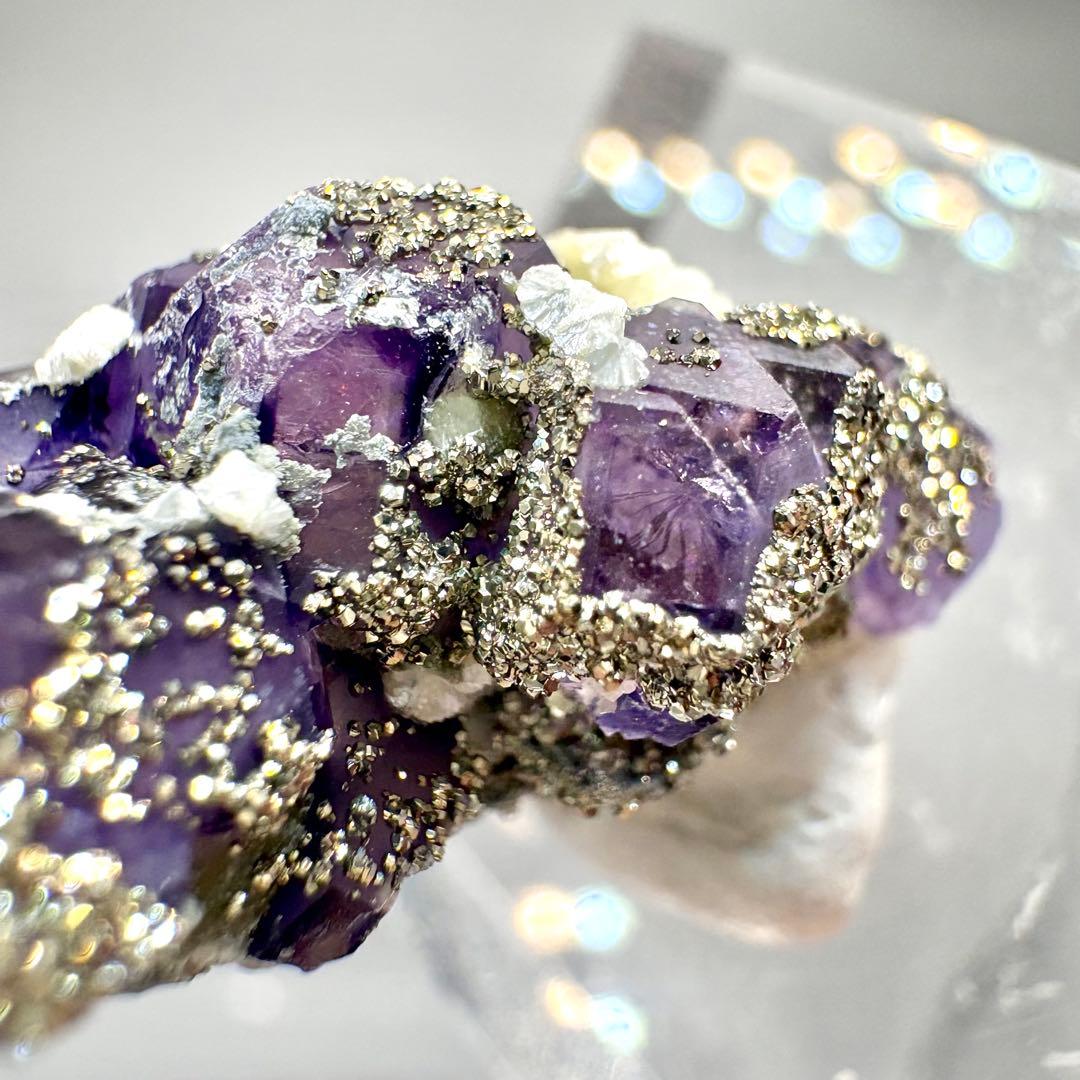 545 中国 内モンゴル産 フローライト&パイライト