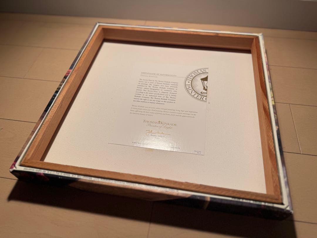 【正規品★カリフォルニアディズニー購入品】 美女と野獣　キャンバスアート