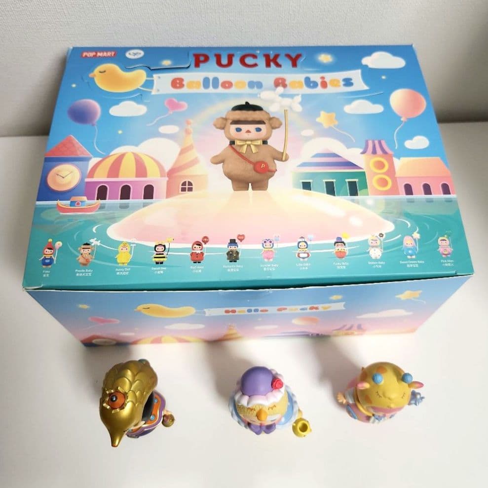 POP MART ポップマート バルーンベイビーシリーズ ケース付12個／他3個