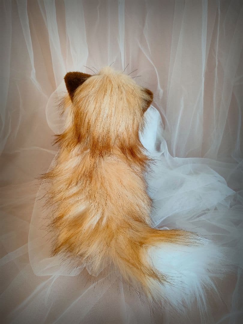 最終値下げ!!✨【人気の海外作家】アートドール　キツネ　ハンドメイド