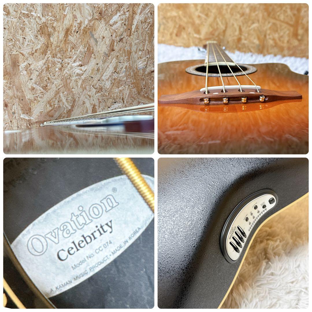 OVATION Celebrity CC074 アコースティックベース エレアコ