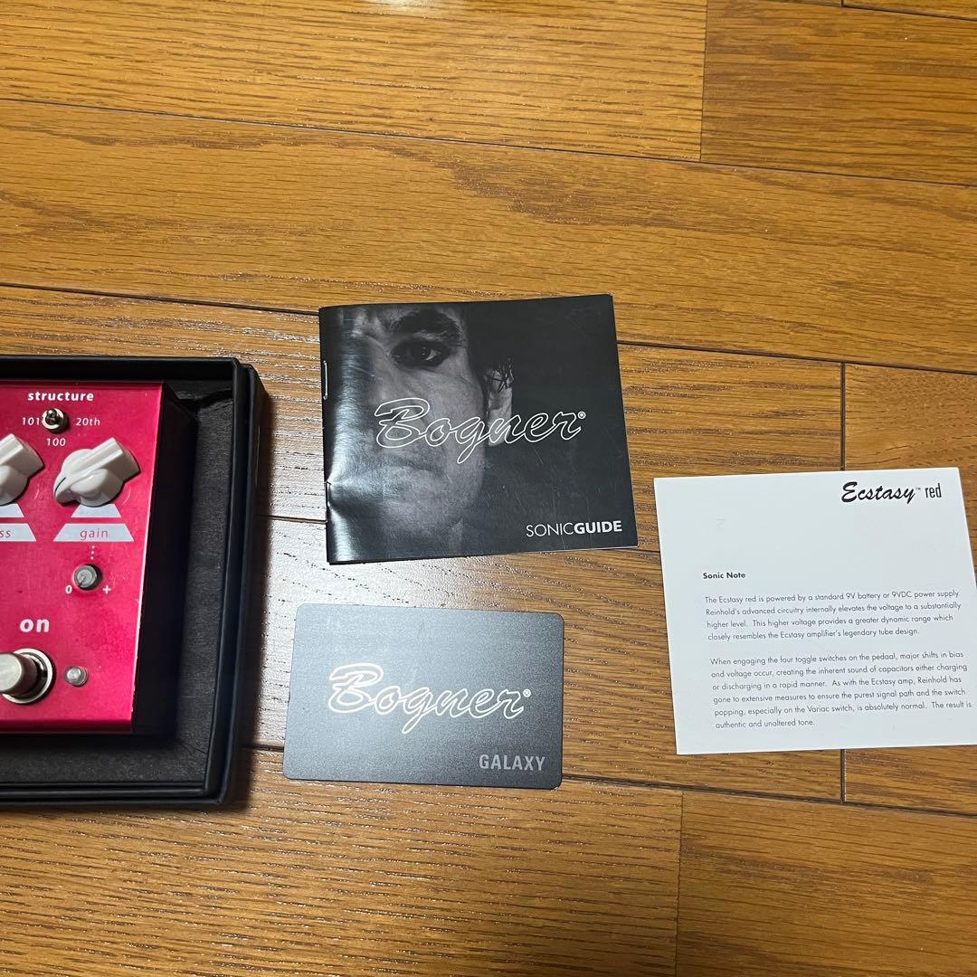 Bogner ボグナー Ecstasy Red エクスタシーレッド エフェクター