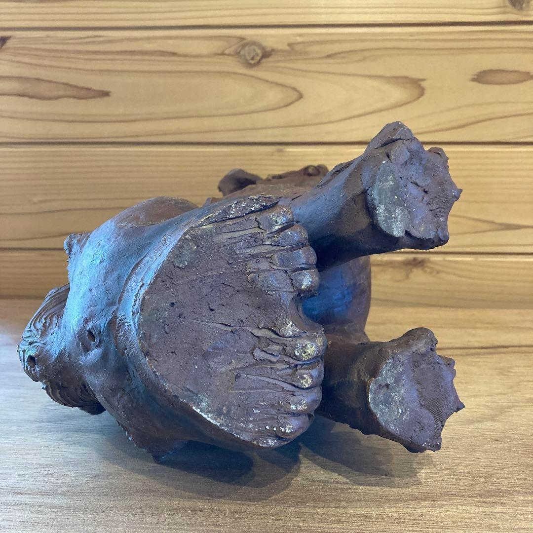 VINTAGE シーサー 王道 守り神 魔除け antique 希少 置物