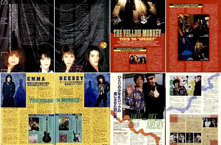 THE YELLOW MONKEY 雑誌 切り抜き 530P ★貴重デビュー前～