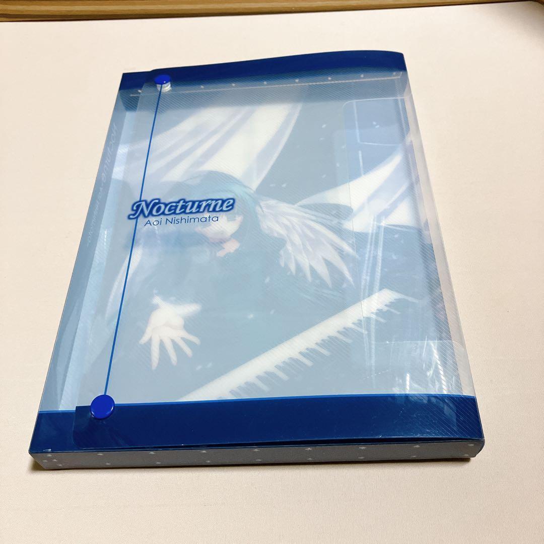 西又葵画集　ノクターン　JOKER　TYPE　ポスター　下敷き　カード付属