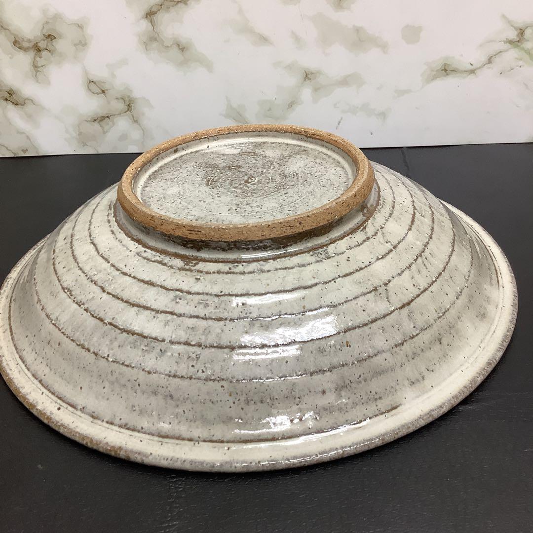 新品　レア　作家　木下栄司　大鉢　陶器　大皿　日本工芸会　コレクション