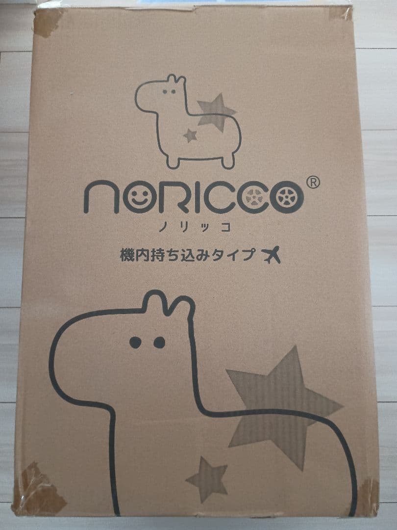 【美品】NORICCO キャリーカート セサミブラック