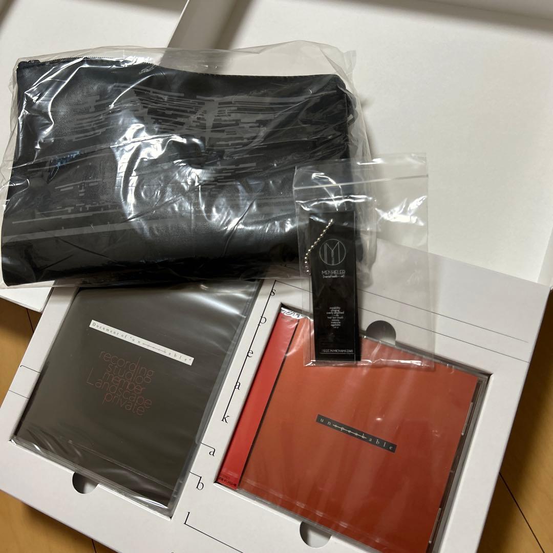 【即購入ok!!】ミオヤマザキ『unspeakable』 豪華盤BOX 特典付