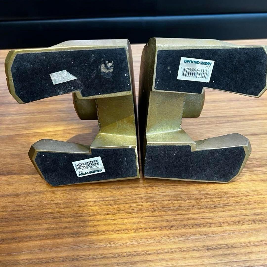 【レア】MGMグランドホテル　カジノ　ライオン　年代物　ディスプレイ　セット