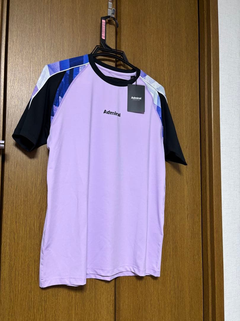 新品未使用　アドミラル　テニス　Admiral 紫 上下セット　今期モデル