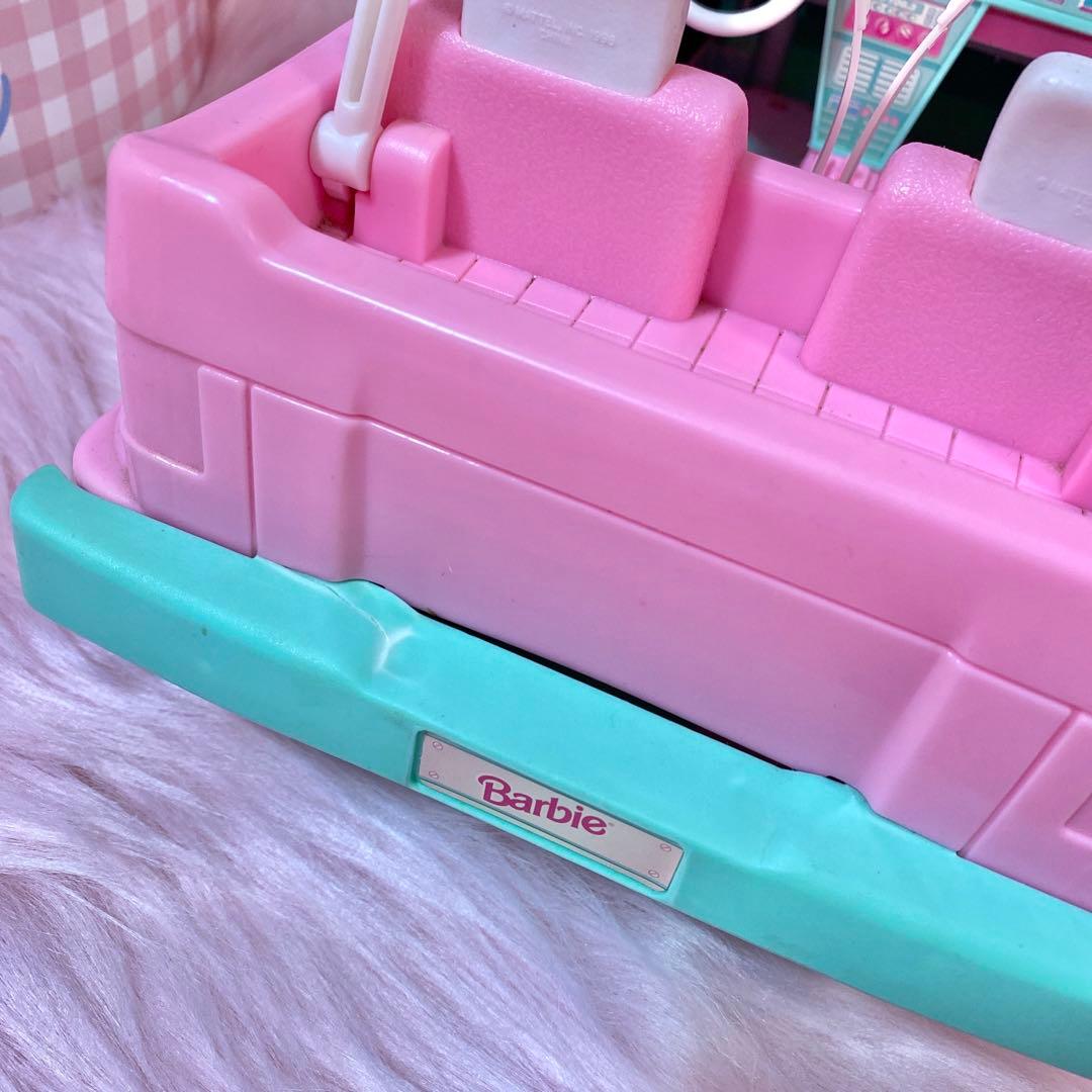 ビンテージ　バービー　ピンク　ジープ　リモコン　カー　車　jeep ドール　人形
