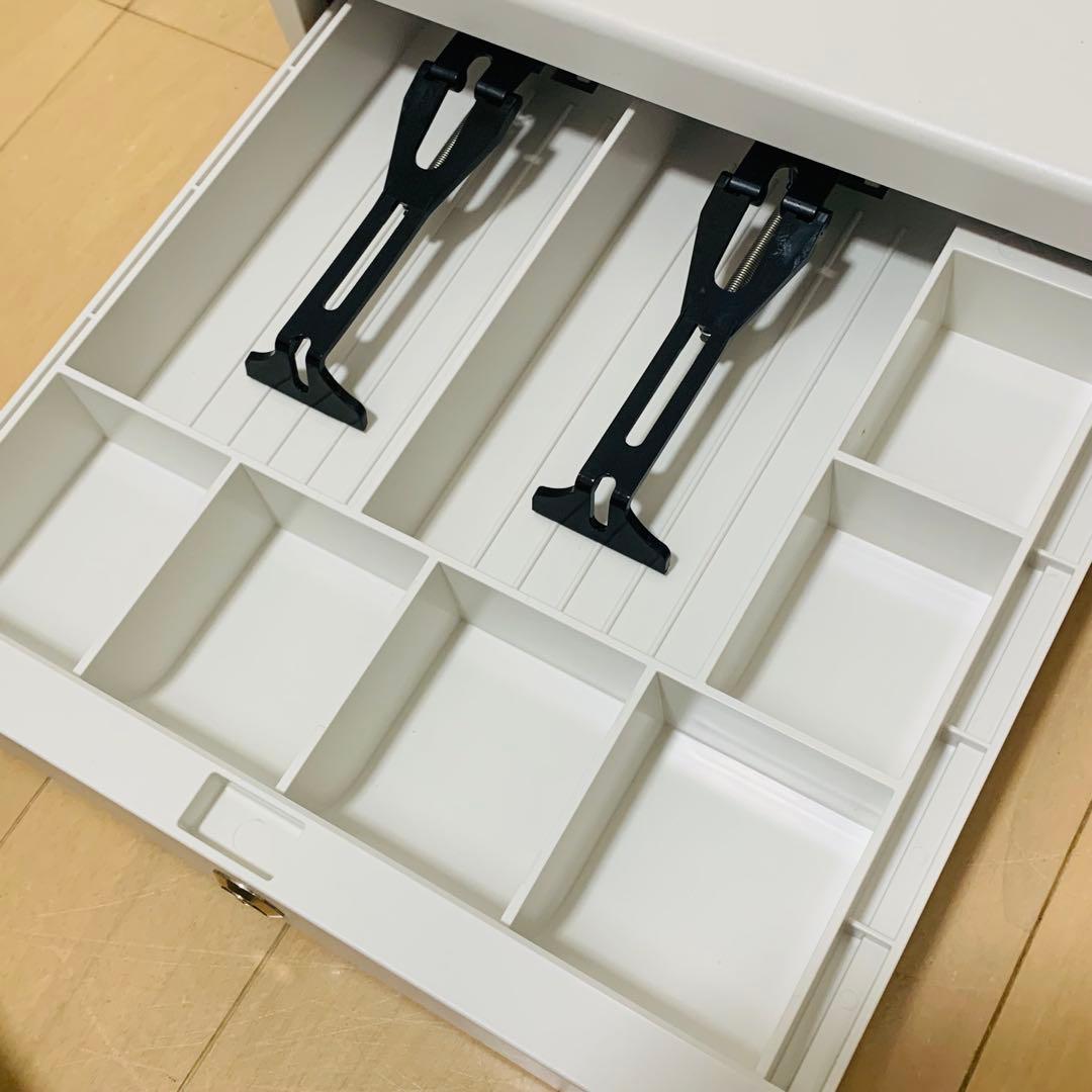 【未使用級】CLOVER クローバー JET-100CHR 鍵付　ロール紙付