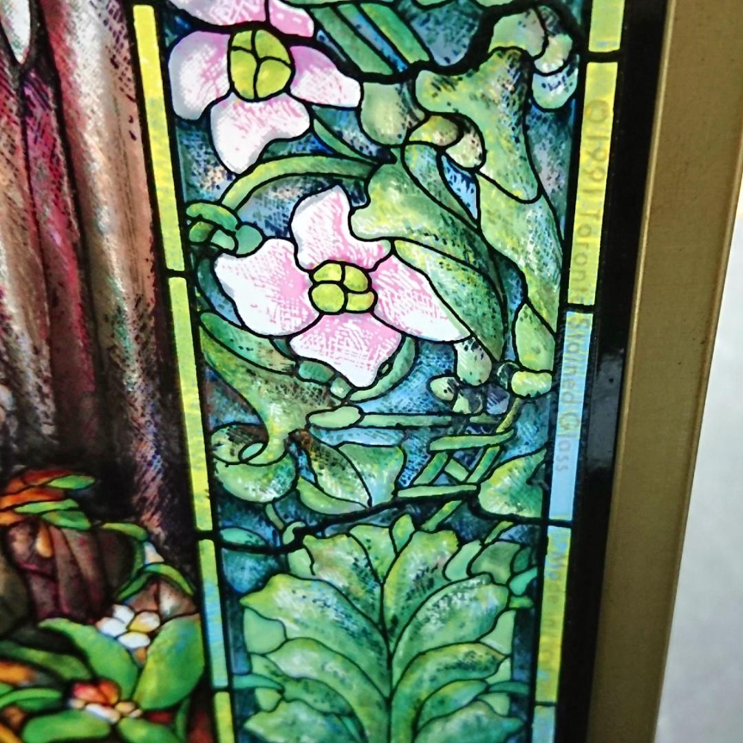 ルイスCティファニー ステンドグラスMadonna of theFlowers大