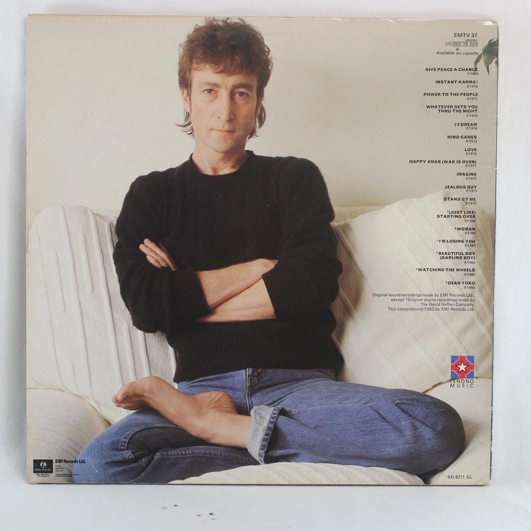 英LP John Lennon Collection UKオリジナル盤初期プレス