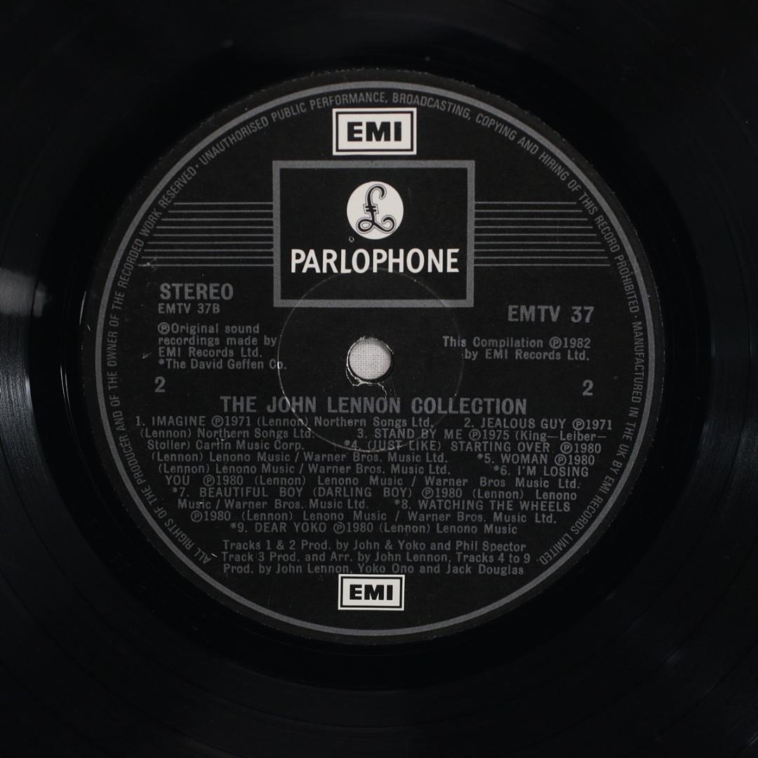 英LP John Lennon Collection UKオリジナル盤初期プレス