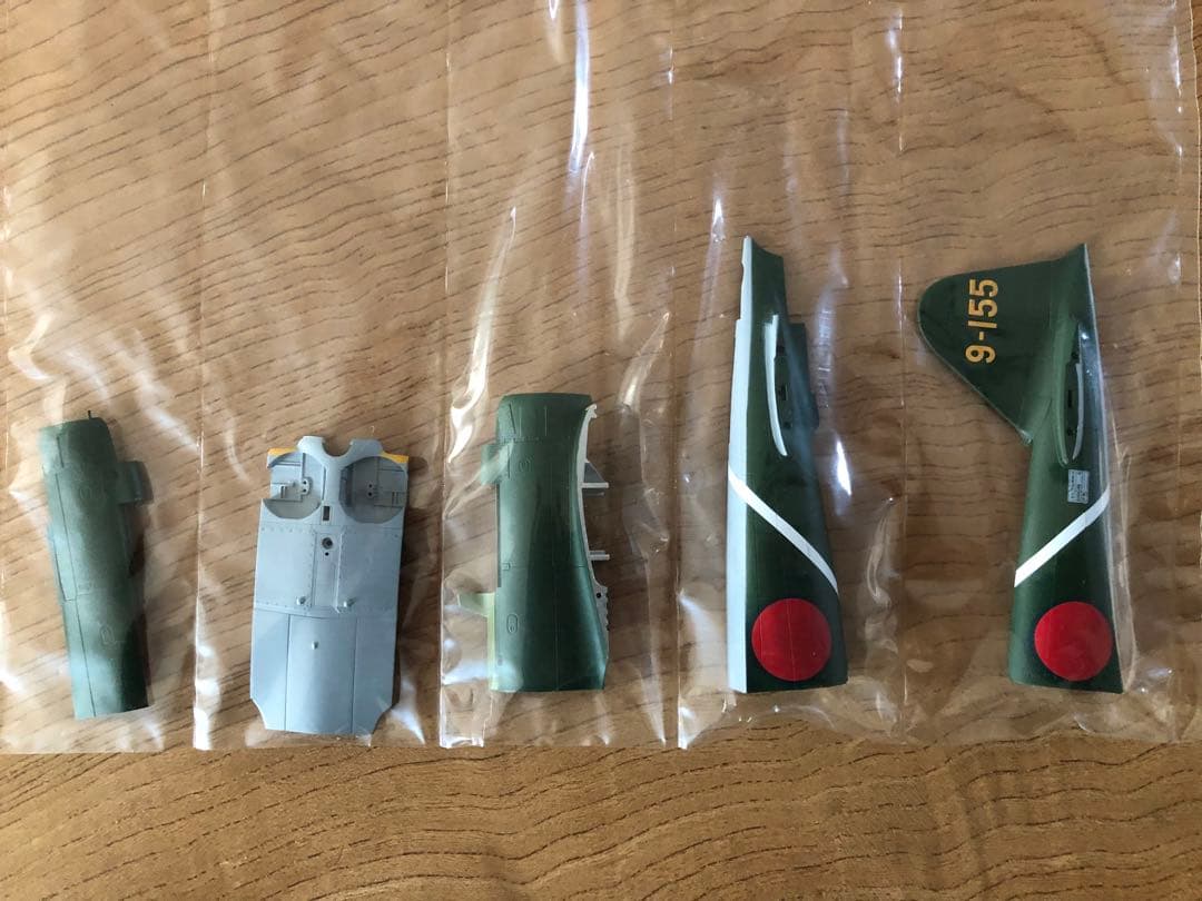 零式艦上戦闘機 技MIX 内部構造再現模型 トミーテック　ハセガワ　零戦　ゼロ戦