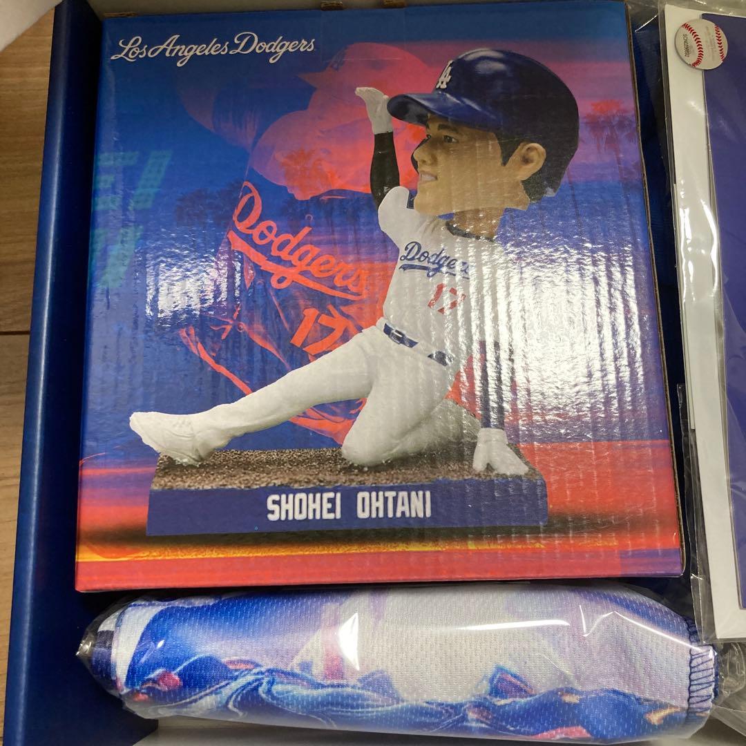 ロサンゼルス・ドジャース 大谷翔平選手ボルブヘッド　ファンクラブセット