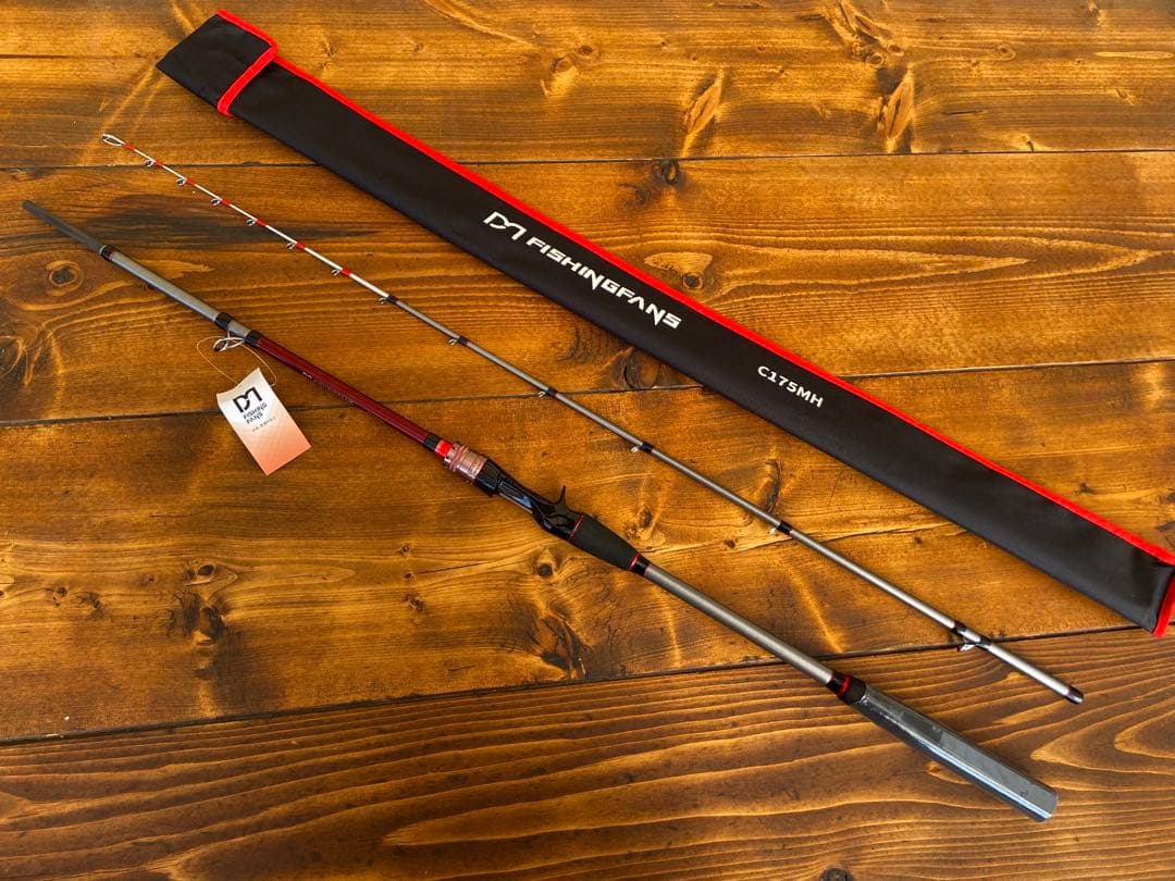 ジギングロッド　デジタルカウンター付きリール　イカメタル　タイラバ　左ハンドル