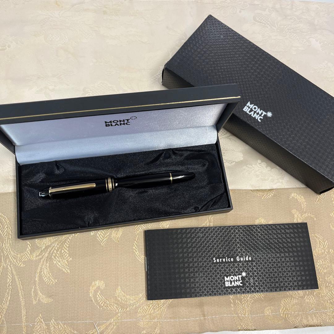 Montblanc ブラック 万年筆 専用ケース付き