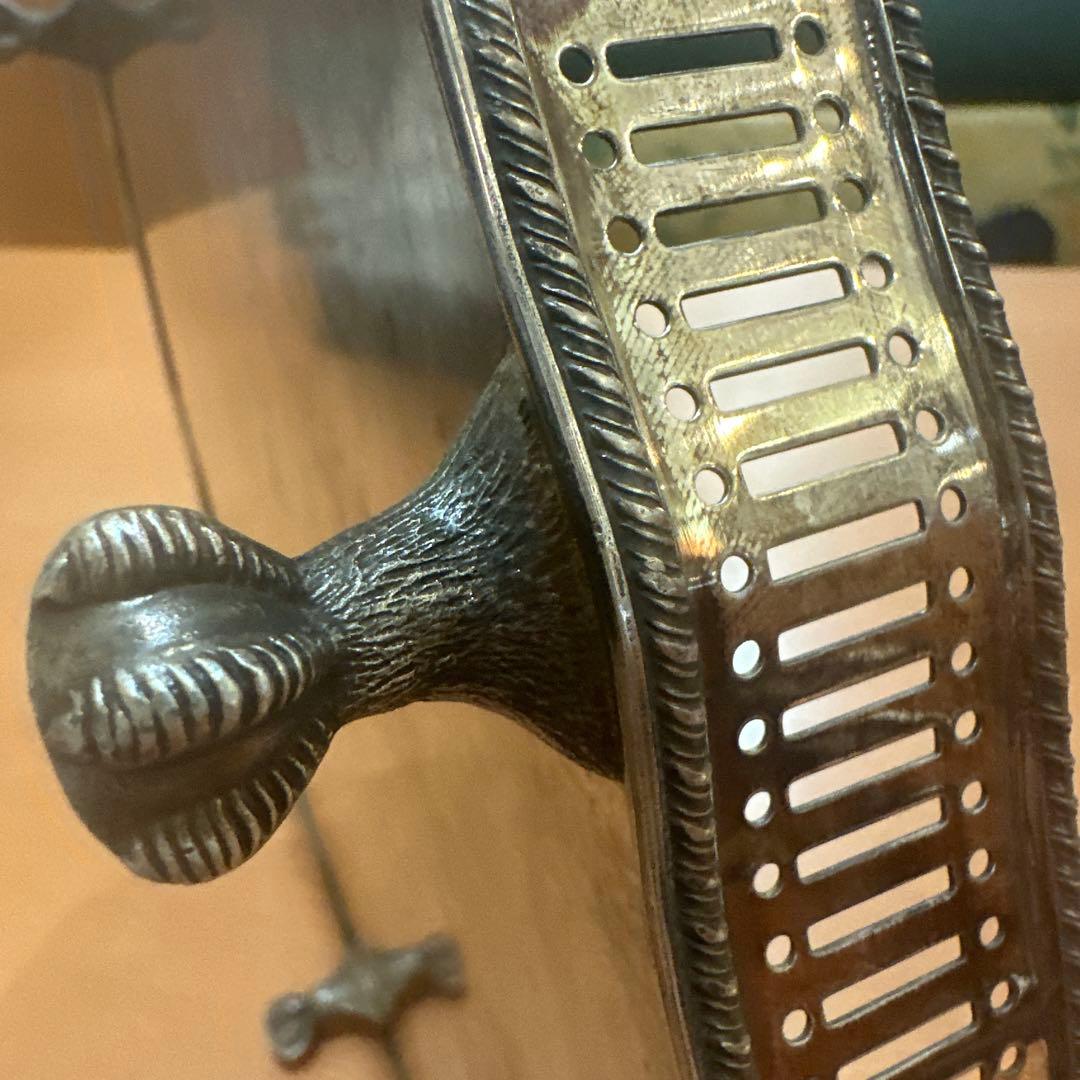 U.S. Reed & Burton シルバーメッキ ラウンドサービングトレイ