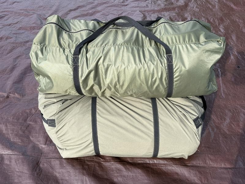 オ*ス様 美品！大型エアーテント インフレータブルテント ポリコットン 拡張テン