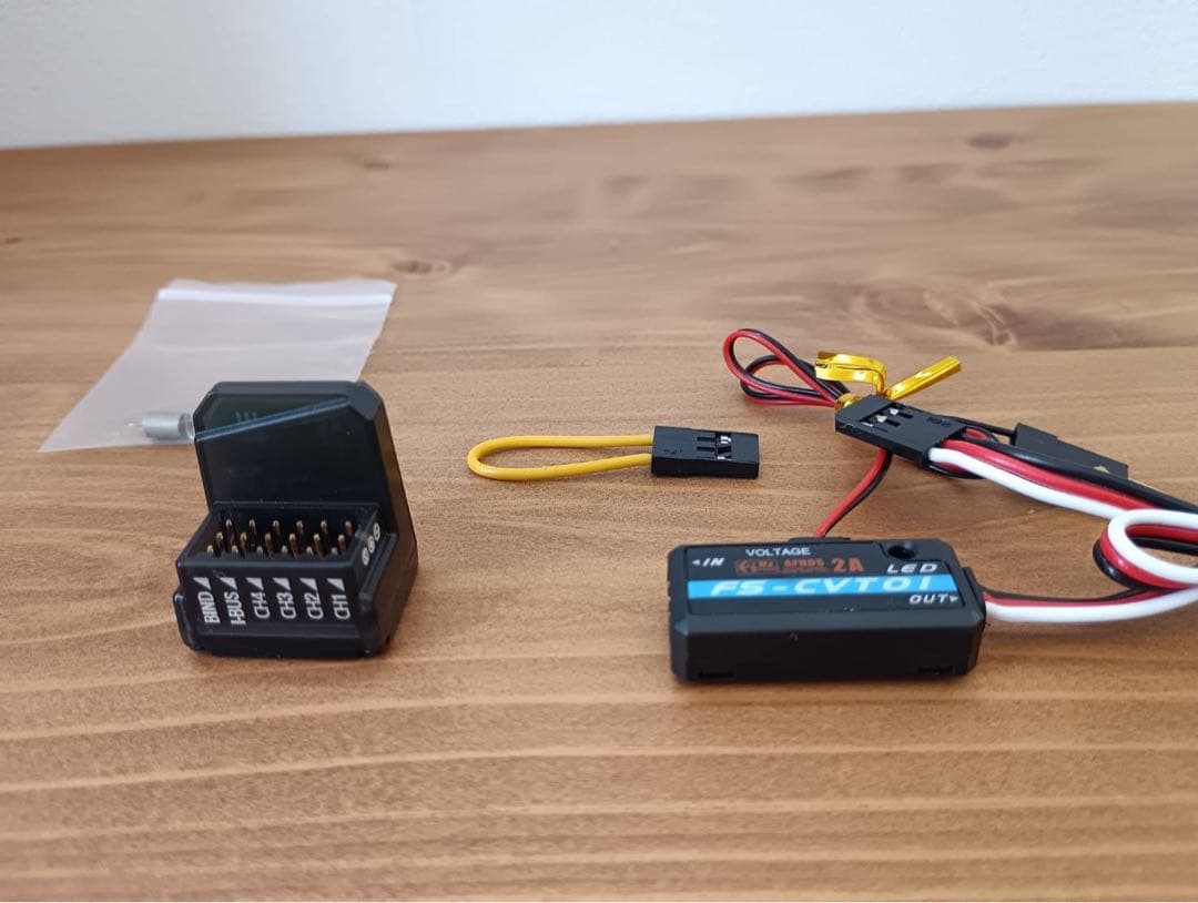 京商 Flysky Noble NB4 送受信機セット 電圧テレメトリー付き