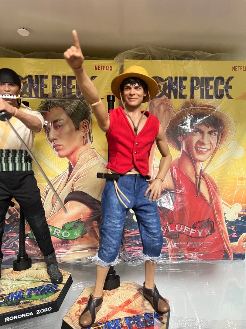 ホットトイズ　ワンピース フィギュア ルフィ ゾロ セット