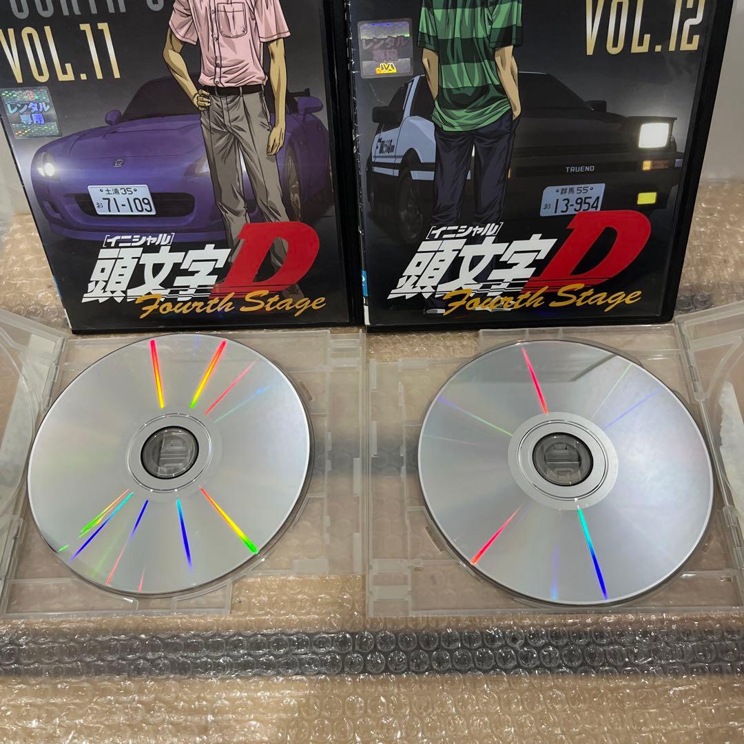 頭文字D イニシャルD フォース ステージ 2 7〜12 DVD