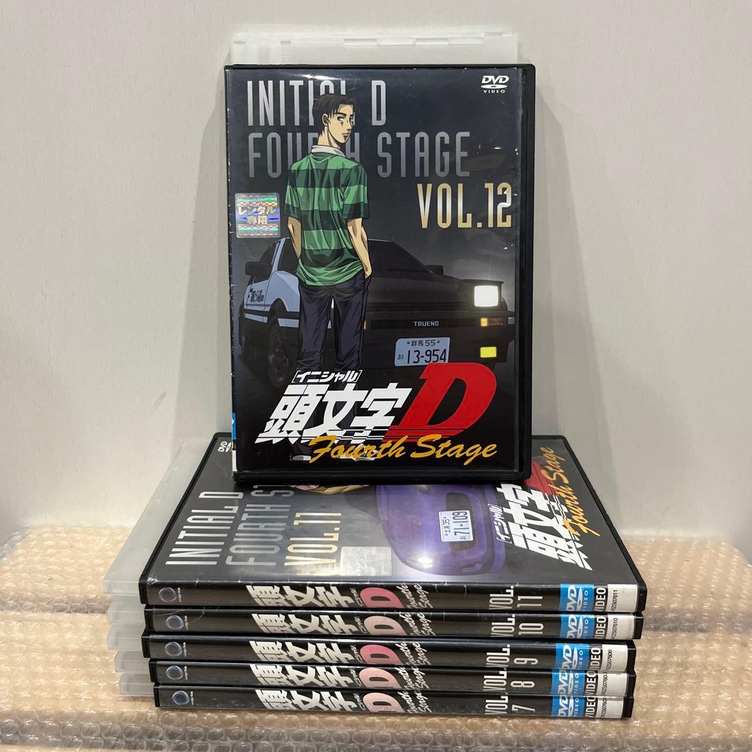 頭文字D イニシャルD フォース ステージ 2 7〜12 DVD